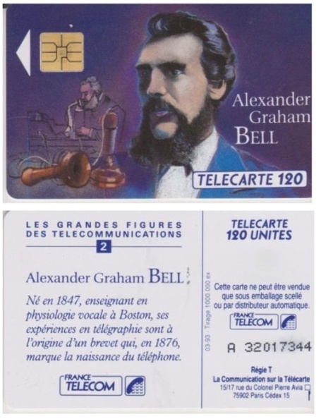 telecarte 120 bell A 32017344