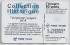 telecarte 120 pasquet 1905 A 76490324206192945