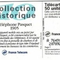 telecarte 120 pasquet 1905 A 76490392207892301