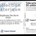 telecarte 120 telephone deckert 1920 B7C071094791714833