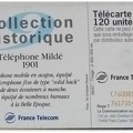 telecarte 120 telephone milde 1901 C76008117761731416