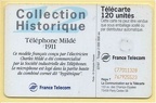 telecarte 120 telephone milde 1911 C7701128767925523