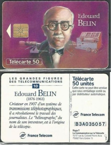 telecarte 50 belin B3A035057