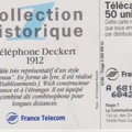 telecarte 50 telephone deckert 1912 A 68110325684240679