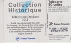 telecarte 50 telephone deckert 1912 A 68110325684240679
