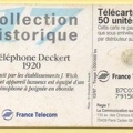 telecarte 50 telephone deckert 1920 B7C071073791508947