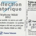 telecarte 50 telephone milde 1911 A 87494318291024311