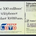 telecarte 50 loto A 65119240647848029