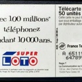 telecarte 50 loto A 65119245647899240