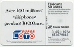 telecarte 50 loto A 65119272651679813