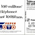 telecarte 50 loto A 65119301651963212