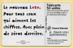 telecarte 50 loto A 7A491291228989443