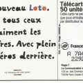 telecarte 50 loto A 7A491322229291078