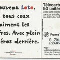 telecarte 50 loto A A91275226869160
