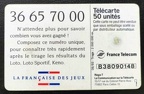 telecarte 50 loto B38090148