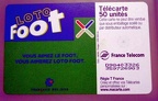 telecarte 50 loto foot D98403326359726903