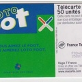 telecarte 50 loto foot F9840066535887618