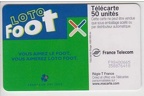 telecarte 50 loto foot F9840066535887618