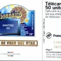 telecarte 50 millionnaire C7A017193787219820