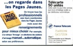 telecarte 50 pages jaunes 716001048C6C171508