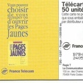 telecarte 50 pages jaunes B7B402008240595881