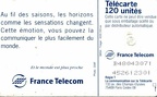 telecarte 120 saisons B48043071452612301