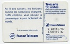 telecarte 50 saisons A 4B113792473911916