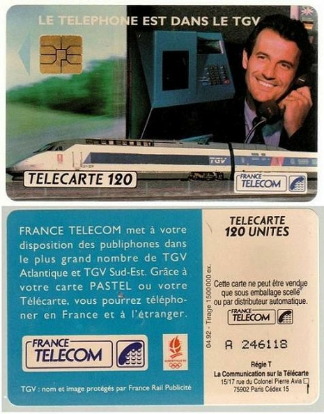 telecarte 120 A246118