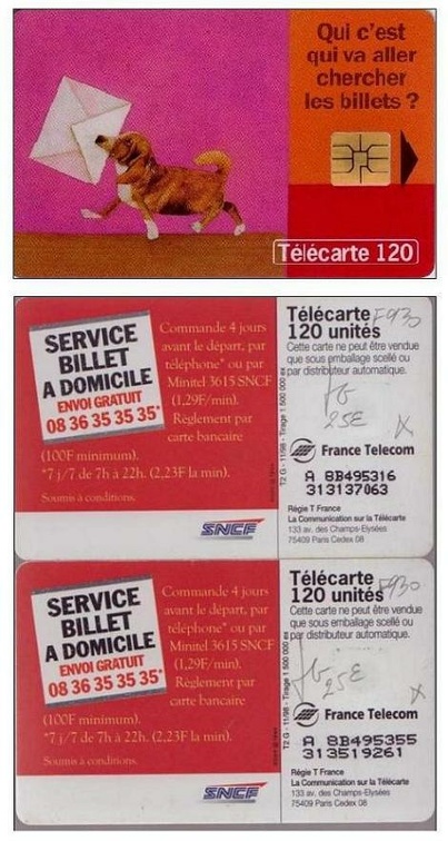 telecarte 120 A8B495316 313137063