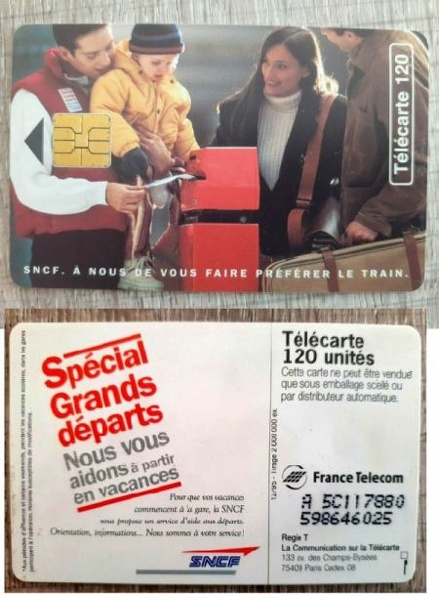telecarte 120 A 5C117880598646025