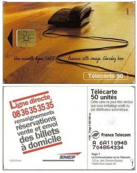 telecarte 50 A6A110948 704864334