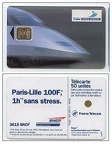telecarte 50 TGV Nord 1