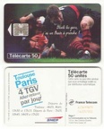 telecarte 50 rugby toulouse 613699879C62057001