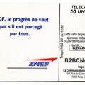 telecarte 50 sncf progres B2B0N0059