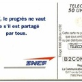 telecarte 50 sncf progres B2C0N0060