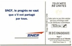 telecarte 50 sncf progres B2C0N0060