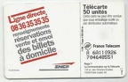 telecarte 50 sncf resa A 6A110926704648551