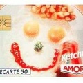 amora ketchup telecarte 50 542 001