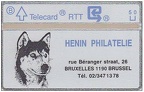 belgique telecarte chien 700 001