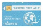 rhone poulenc telecarte 50 264 001
