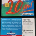 telecarte 120 ile de france 1976 1996 B63156023638836200
