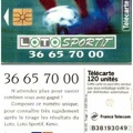 telecarte 120 lotosportif B38193049