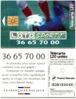 telecarte 120 lotosportif B38193049