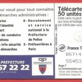 telecarte 50 7prefecture de paris B57141015554533932
