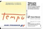 telecarte 50 air france B58165006560171130