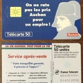 telecarte 50 auchan service apres vente B54059001514310998