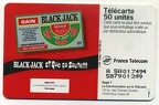 telecarte 50 black jack 901 002