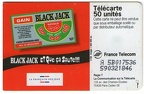 telecarte 50 black jack A 5B017536590321846