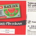 telecarte 50 black jack A 5B017543590391907