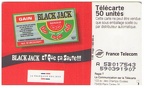 telecarte 50 black jack A 5B017543590391907